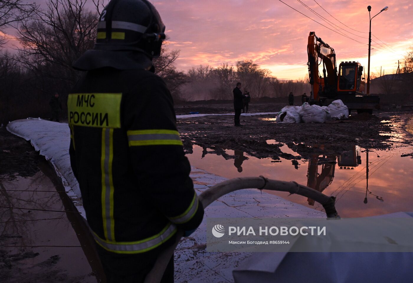 Паводок в Оренбурге