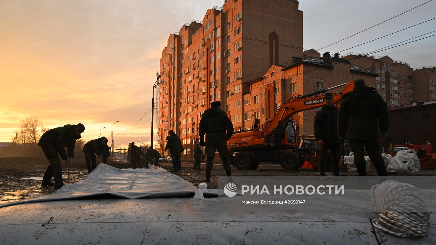 Паводок в Оренбурге