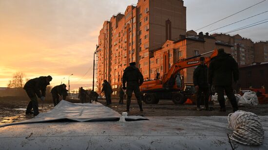 Паводок в Оренбурге