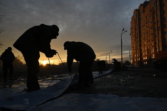 Паводок в Оренбурге