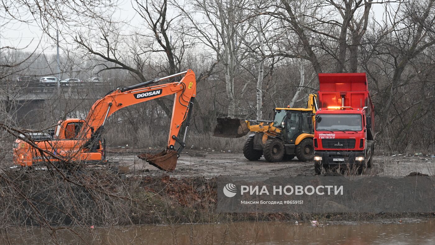 Паводок в Оренбурге