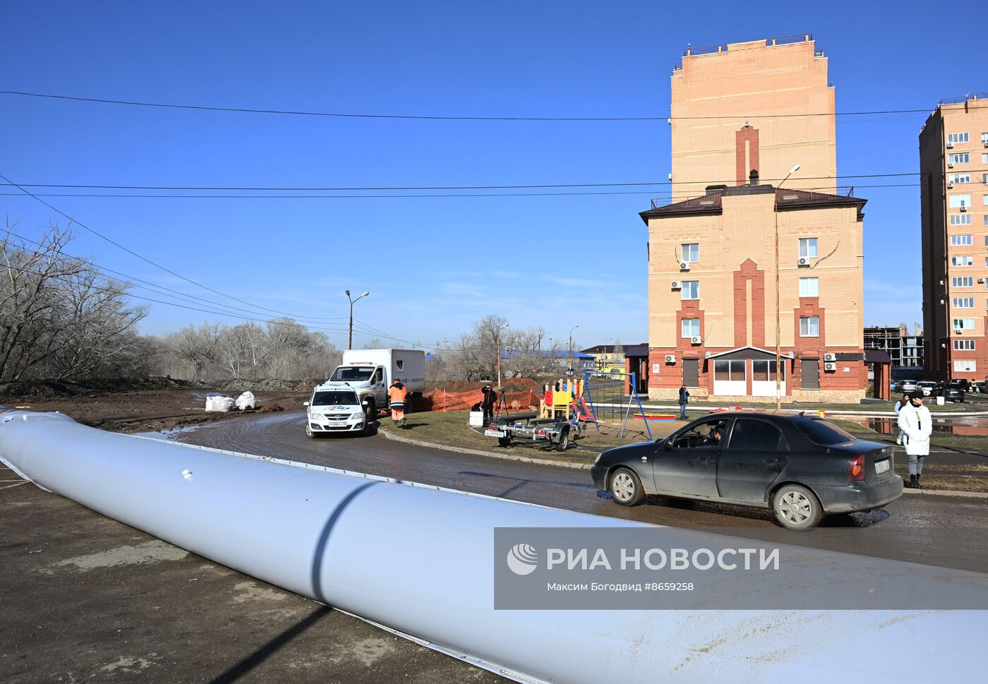 Паводок в Оренбурге