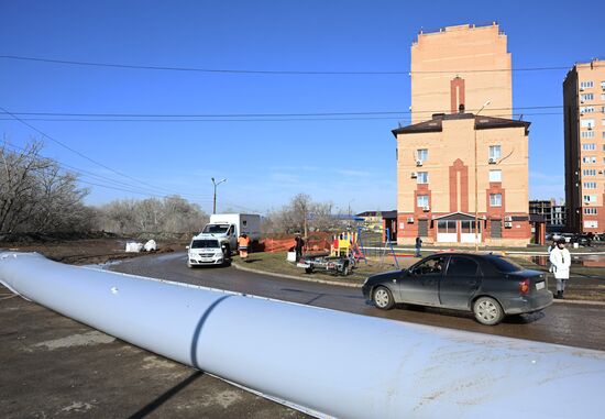 Паводок в Оренбурге