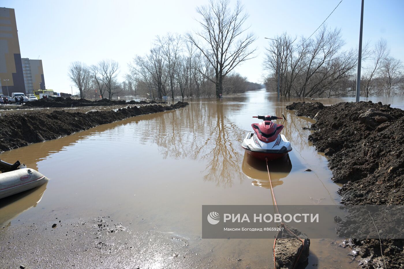 Паводок в Оренбурге