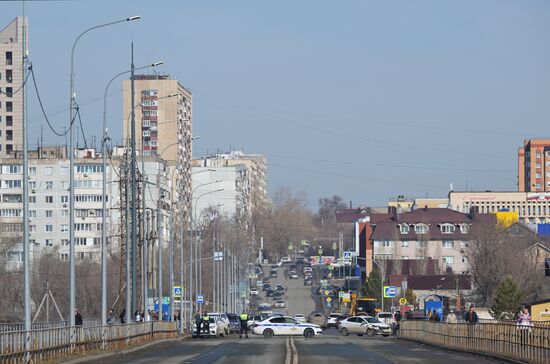 Паводок в Оренбурге