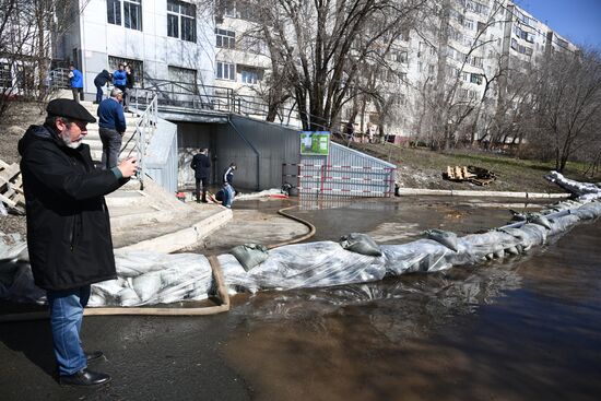 Паводок в Оренбурге