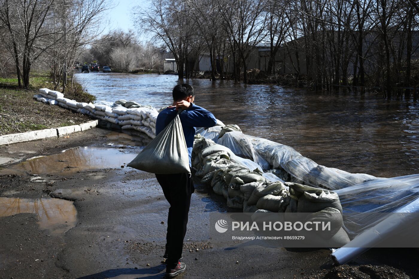 Паводок в Оренбурге