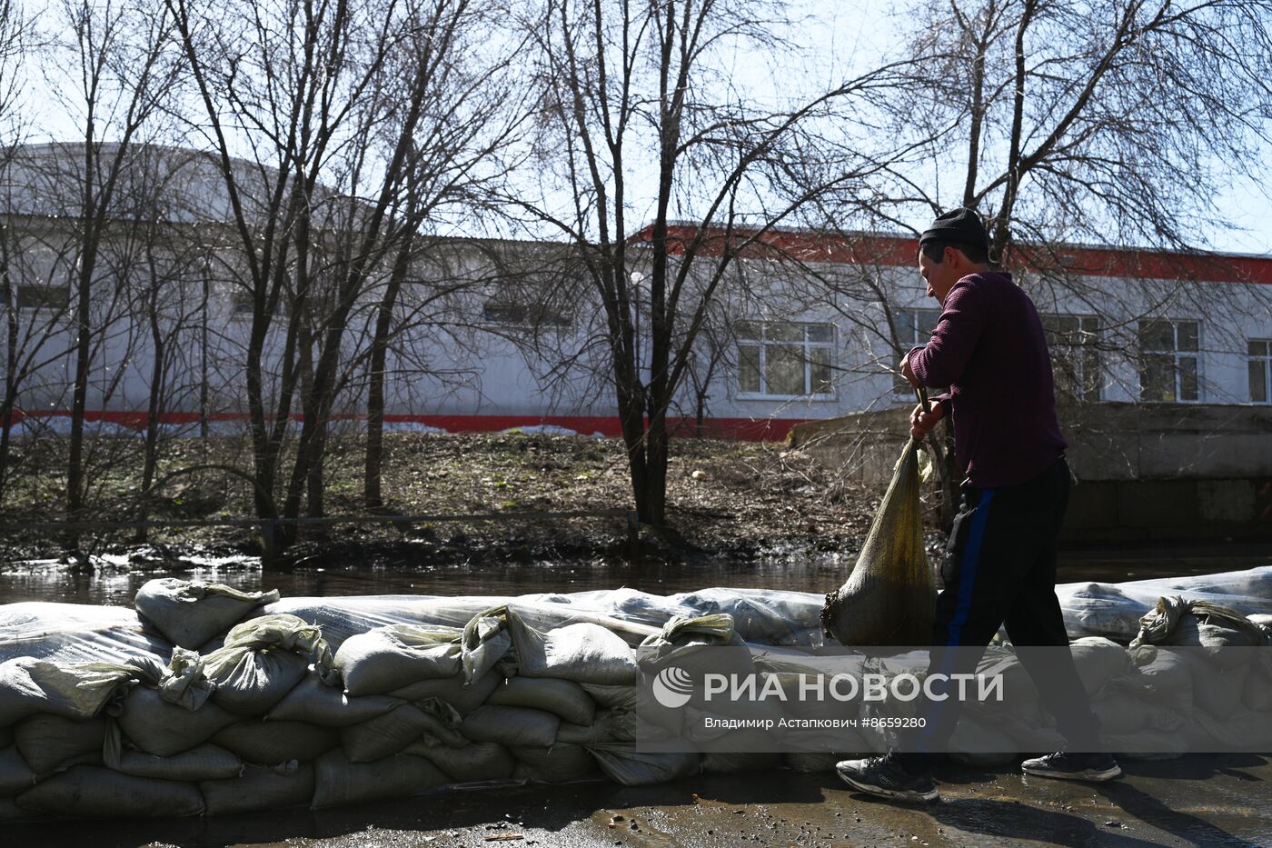 Паводок в Оренбурге