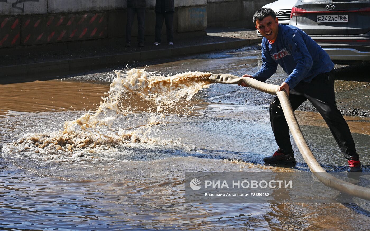 Паводок в Оренбурге