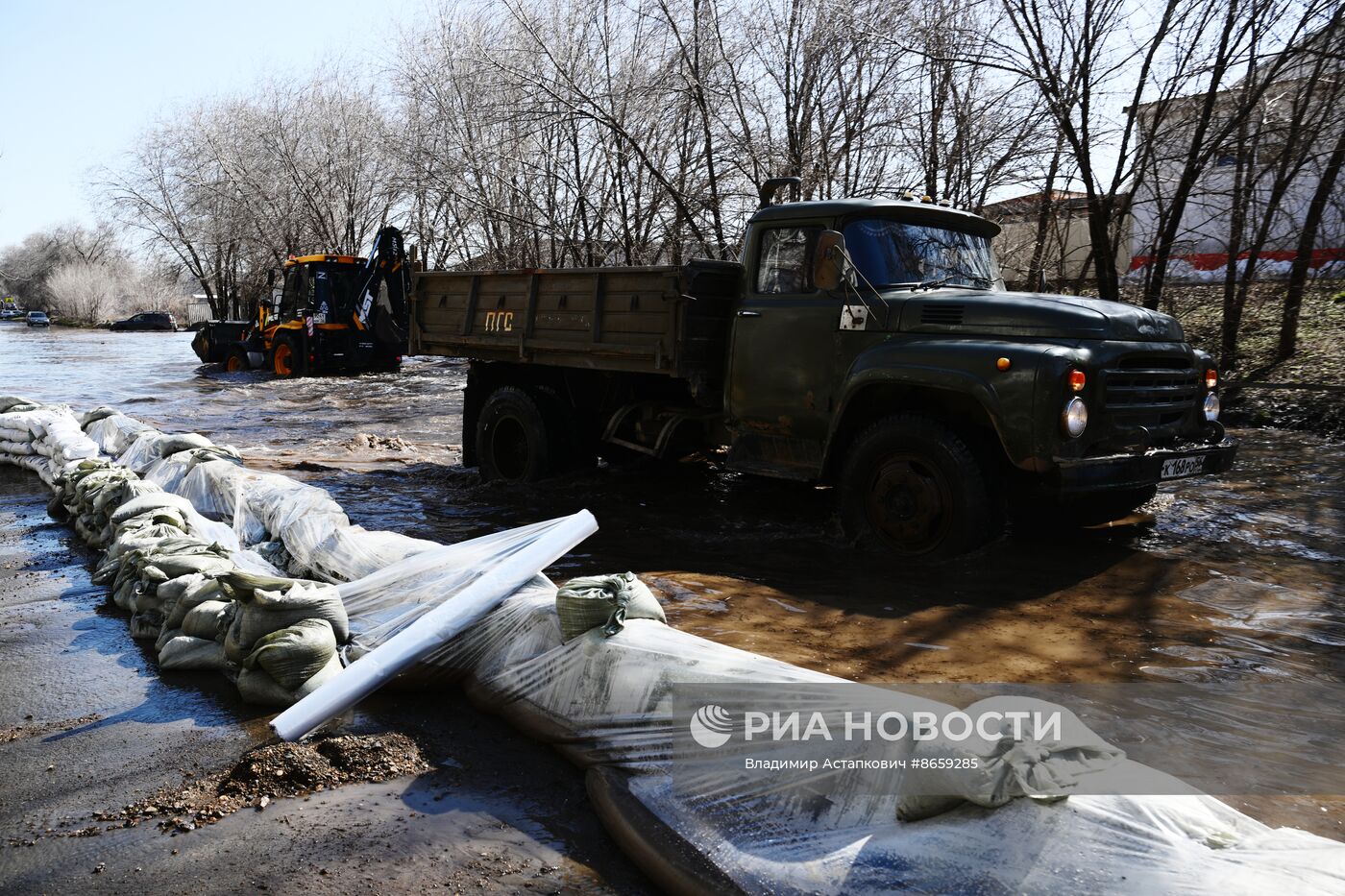 Паводок в Оренбурге