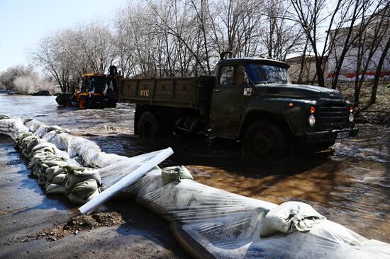 Паводок в Оренбурге