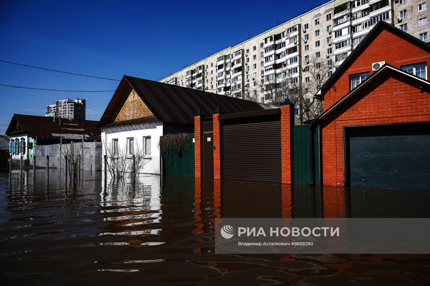 Паводок в Оренбурге