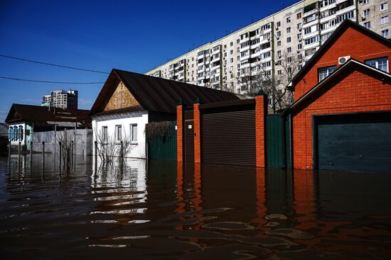 Паводок в Оренбурге