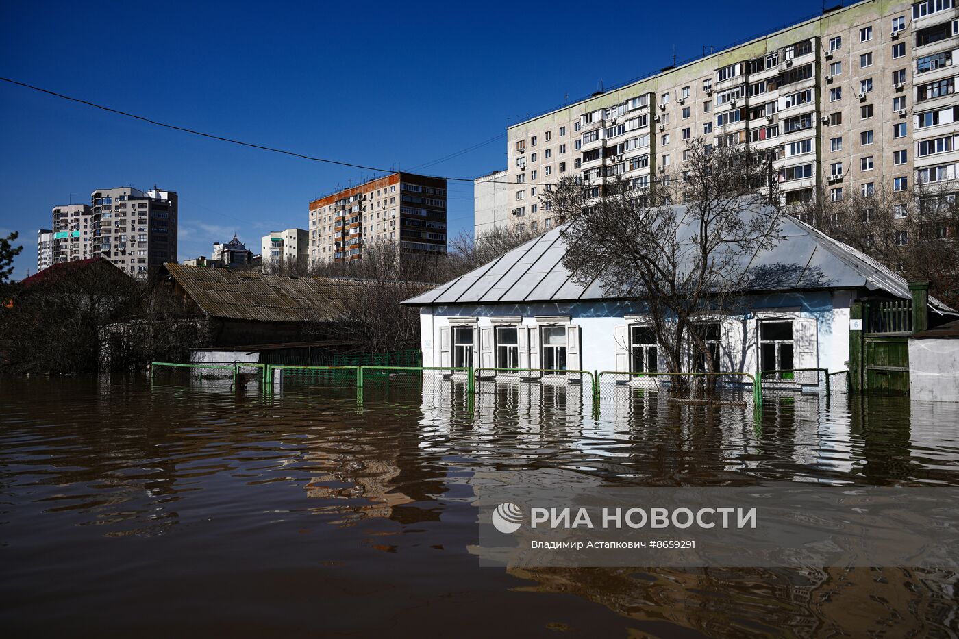 Паводок в Оренбурге