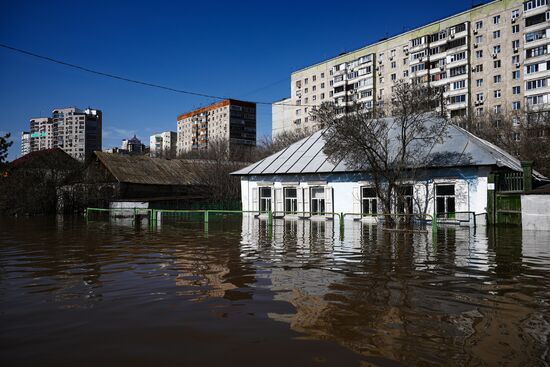 Паводок в Оренбурге