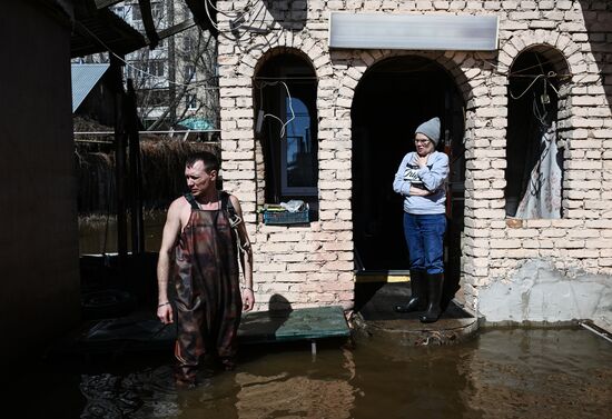 Паводок в Оренбурге