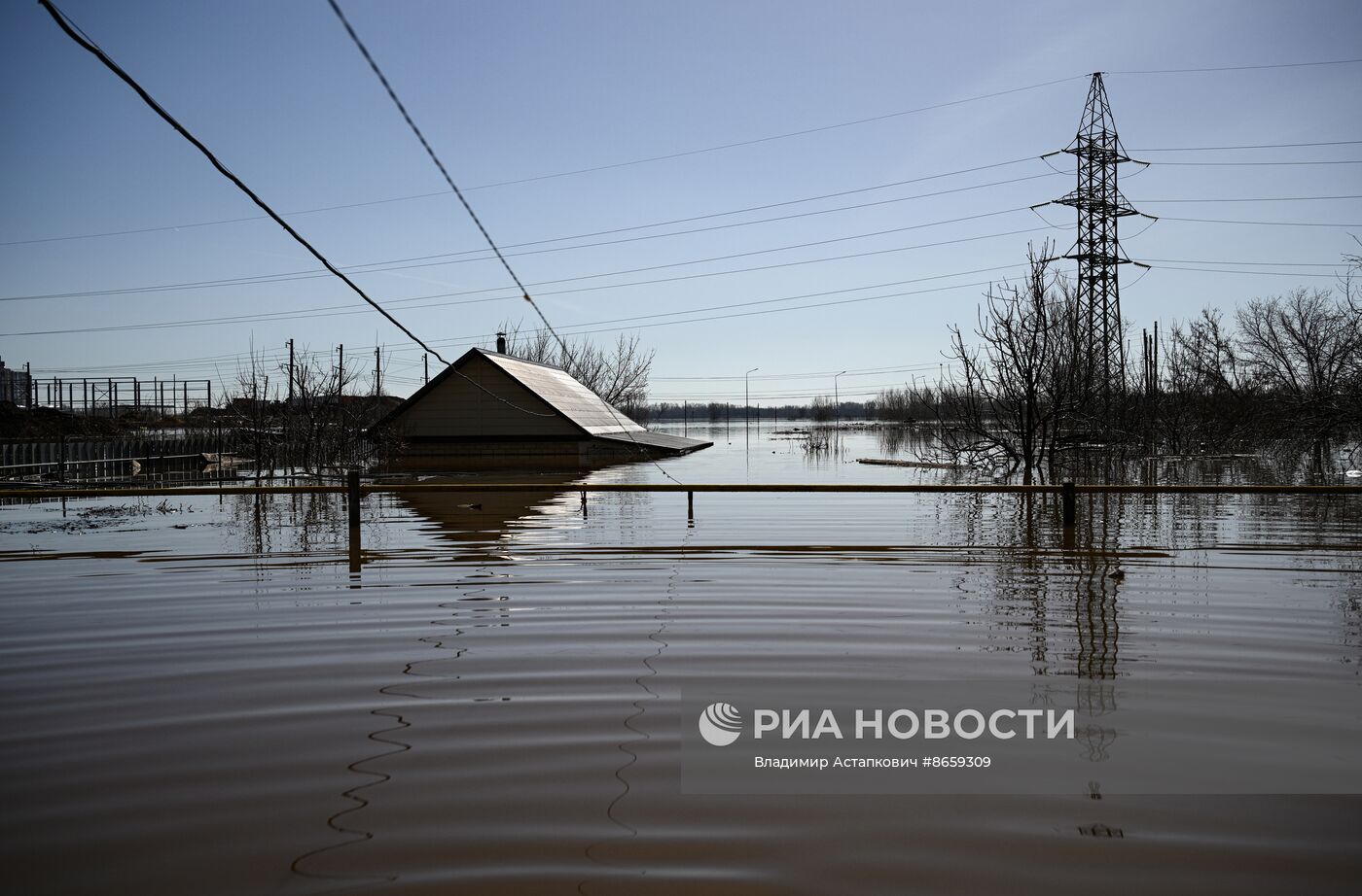 Паводок в Оренбурге