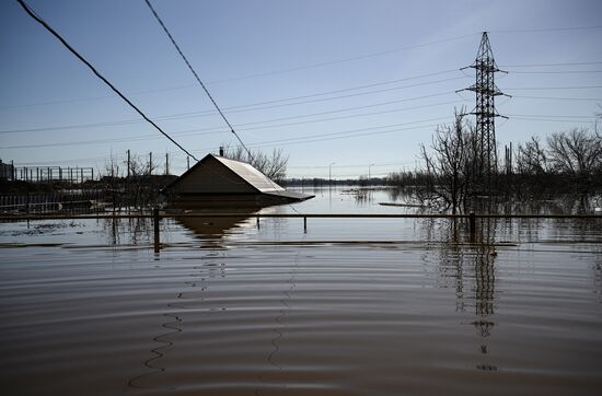 Паводок в Оренбурге