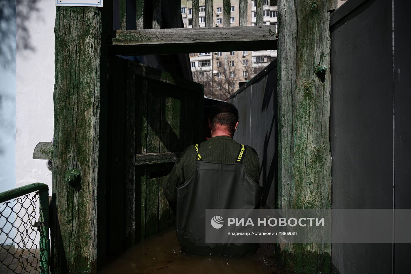 Паводок в Оренбурге