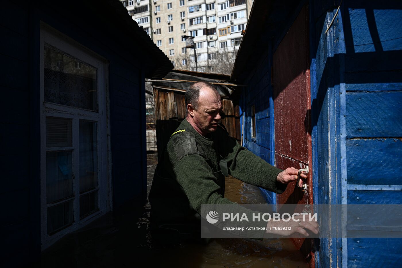 Паводок в Оренбурге