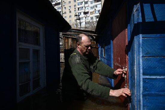 Паводок в Оренбурге