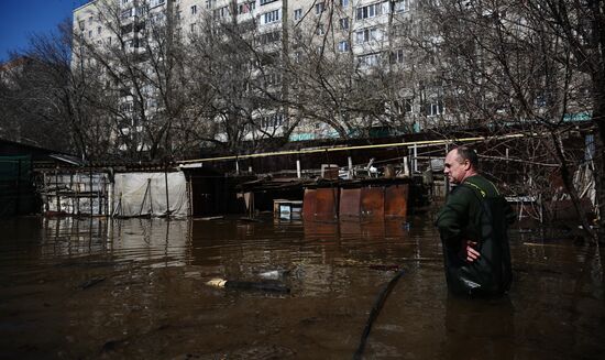 Паводок в Оренбурге