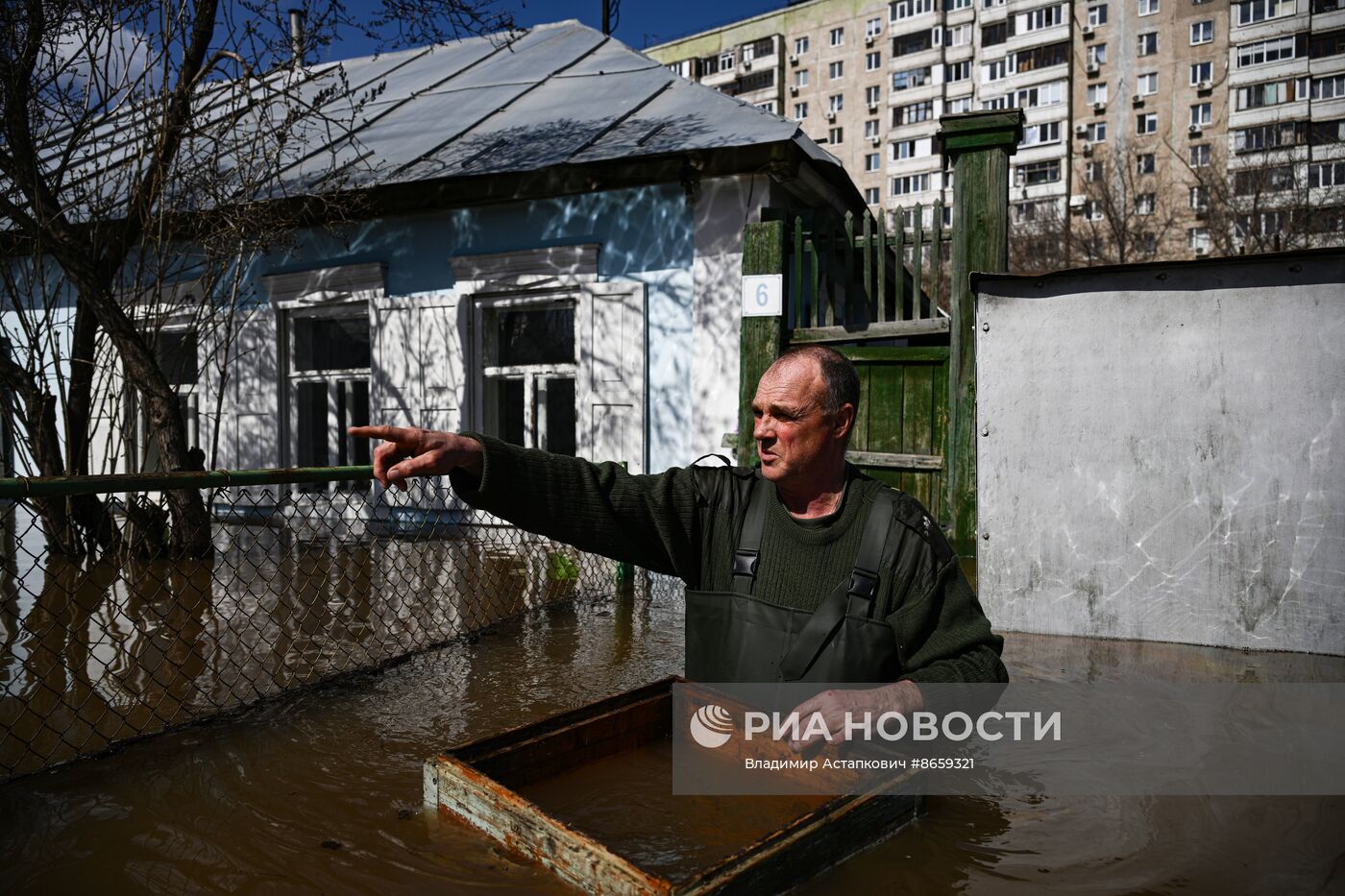 Паводок в Оренбурге