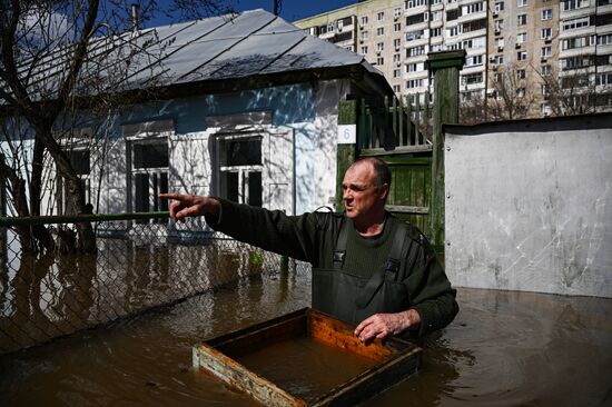 Паводок в Оренбурге