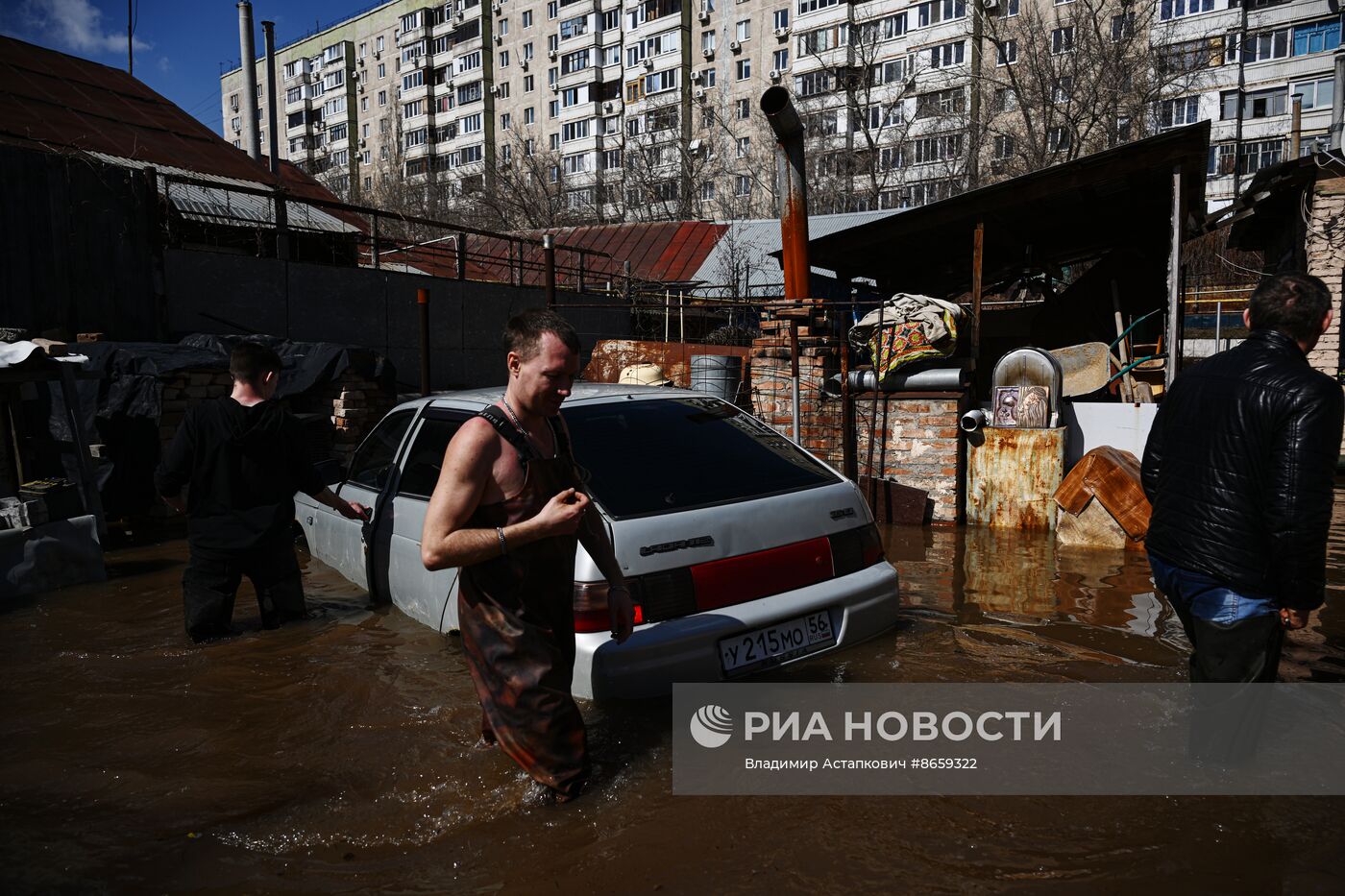 Паводок в Оренбурге