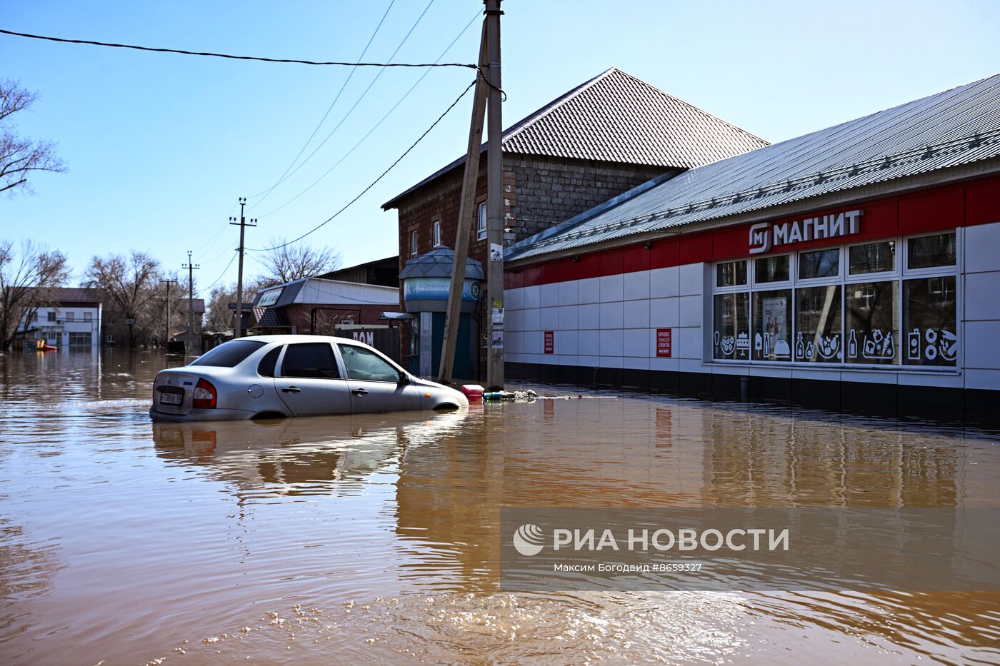 Паводок в Оренбурге