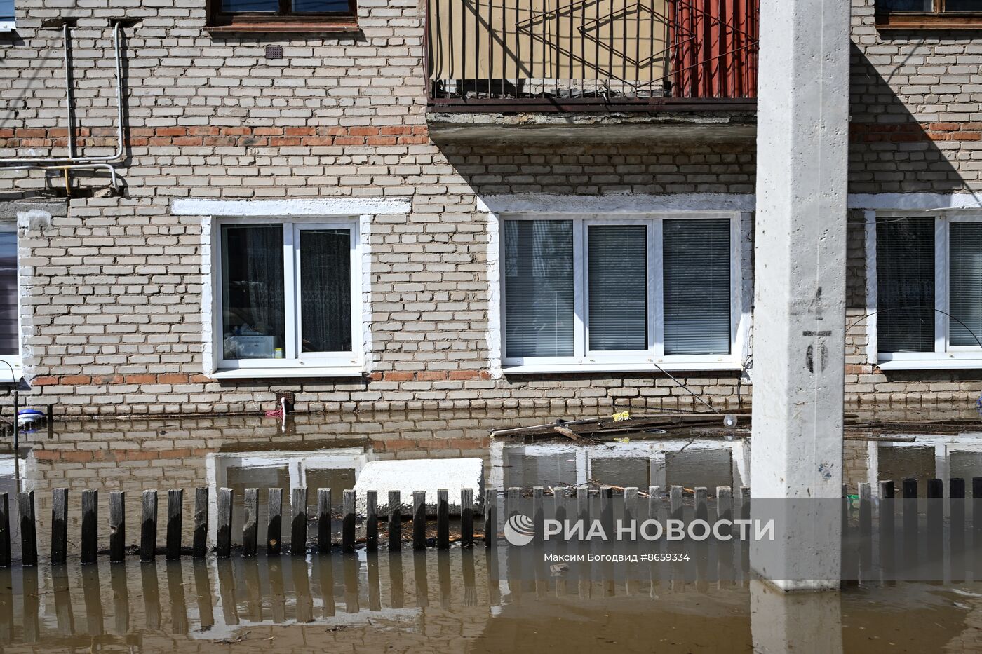 Паводок в Оренбурге