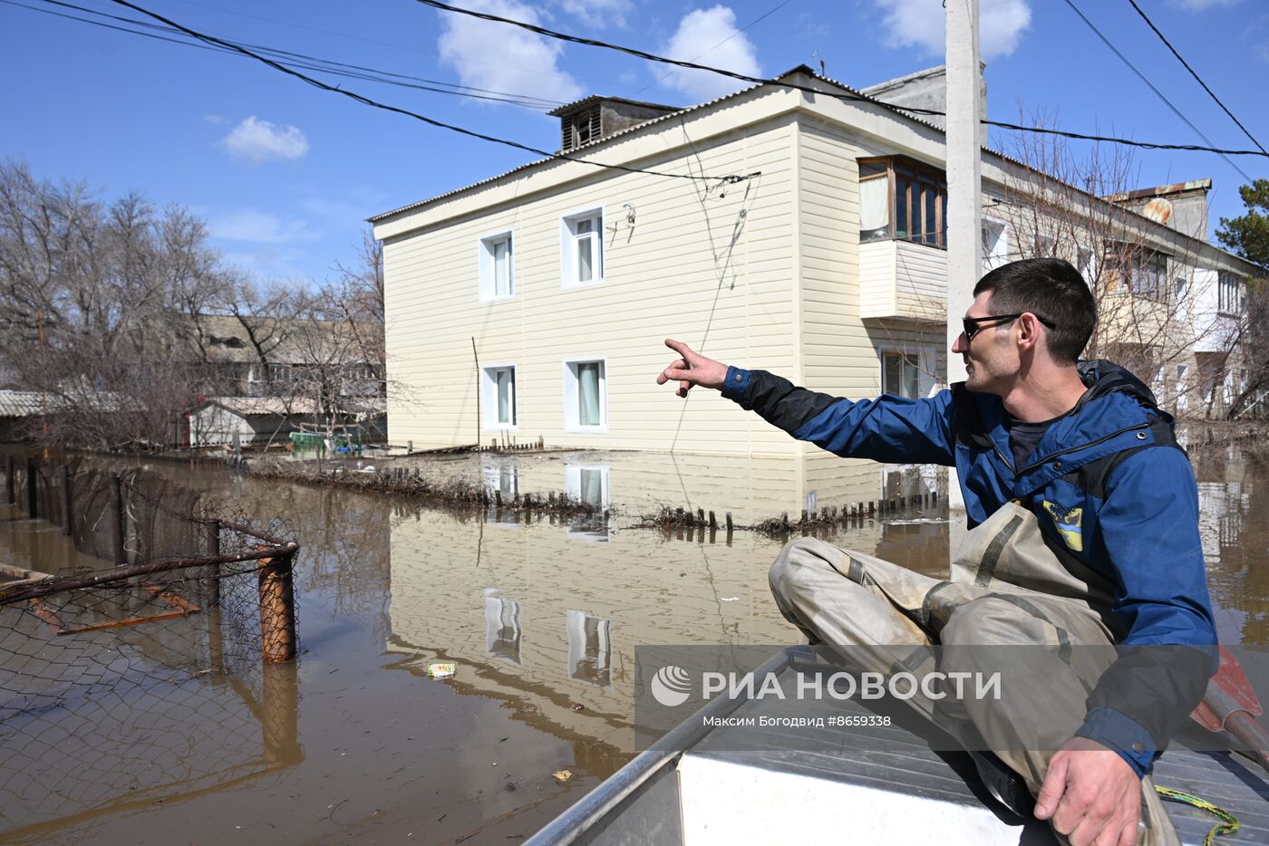 Паводок в Оренбурге