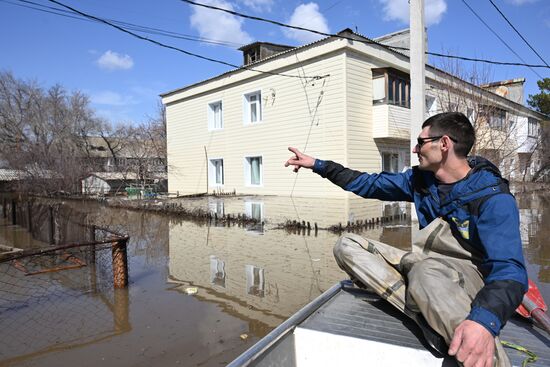 Паводок в Оренбурге