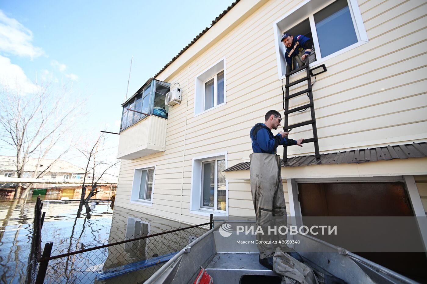 Паводок в Оренбурге