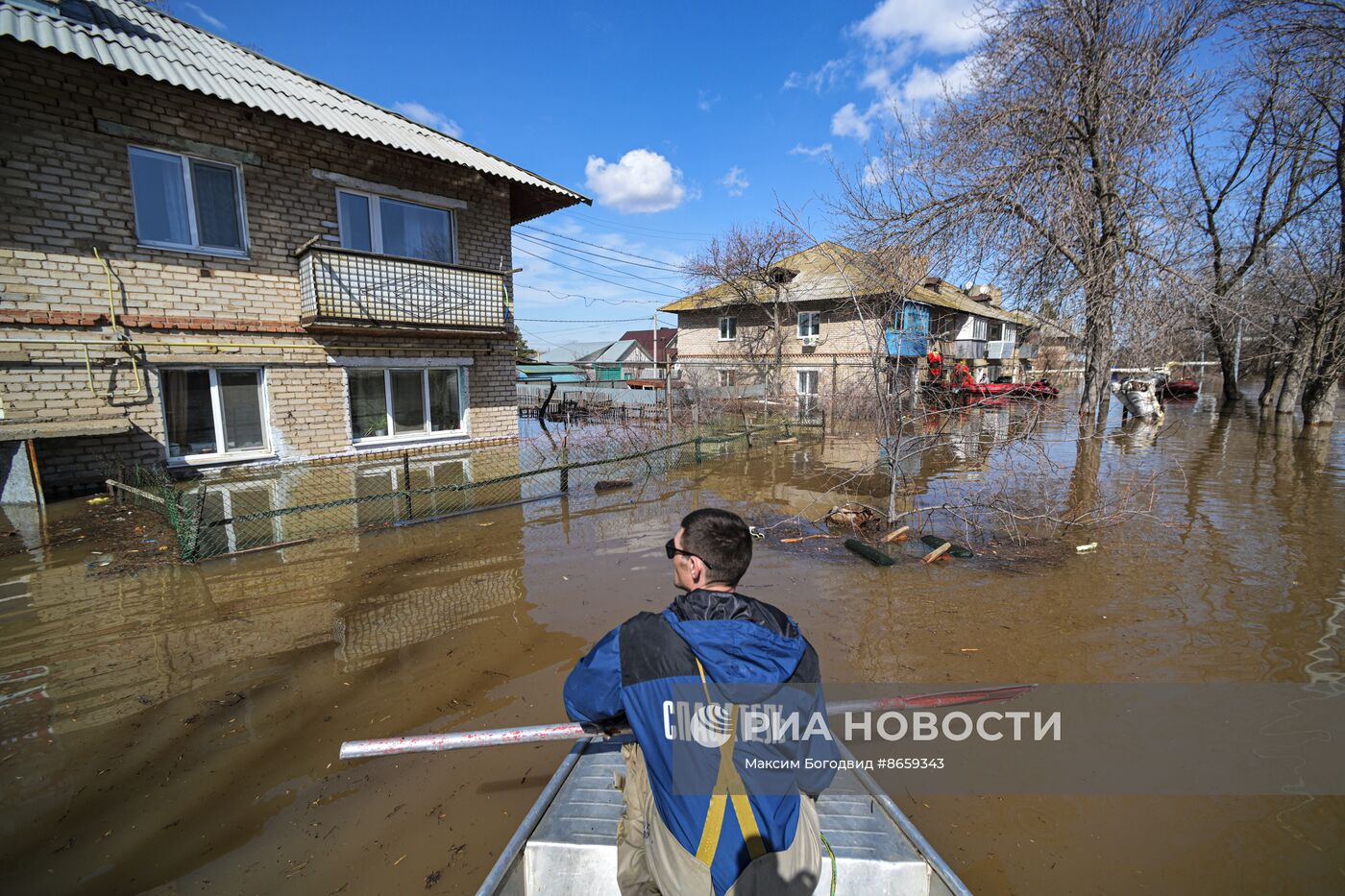 Паводок в Оренбурге