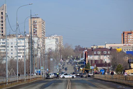 Паводок в Оренбурге