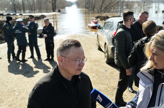 Паводок в Оренбурге