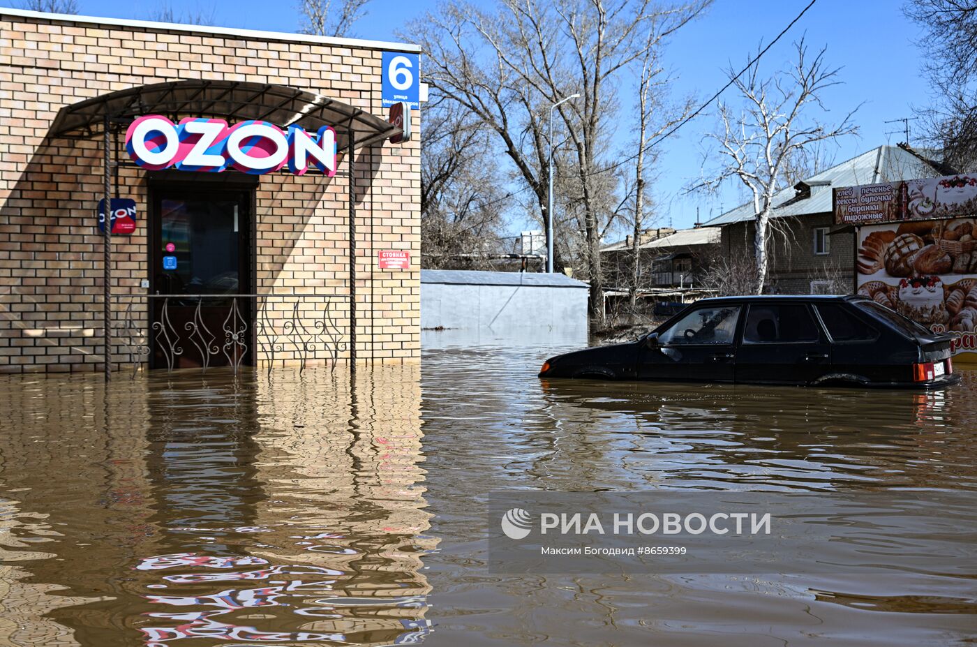 Паводок в Оренбурге | РИА Новости Медиабанк