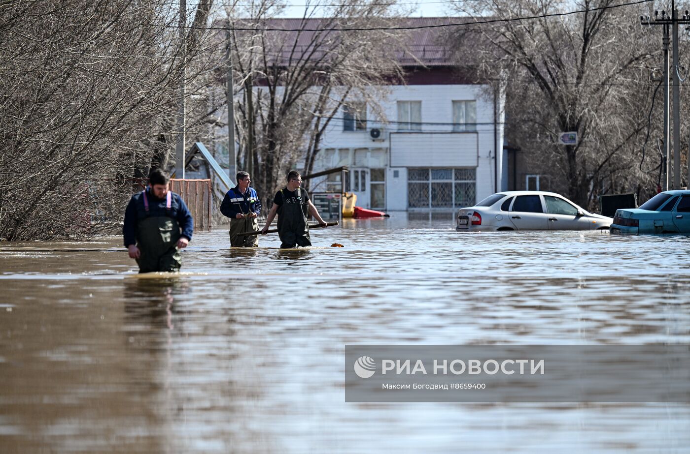 Паводок в Оренбурге