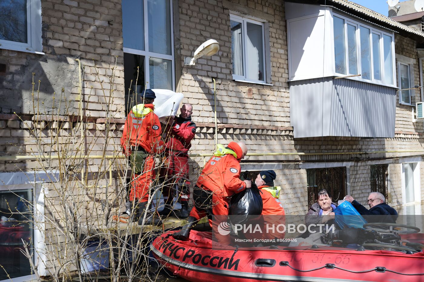 Паводок в Оренбурге