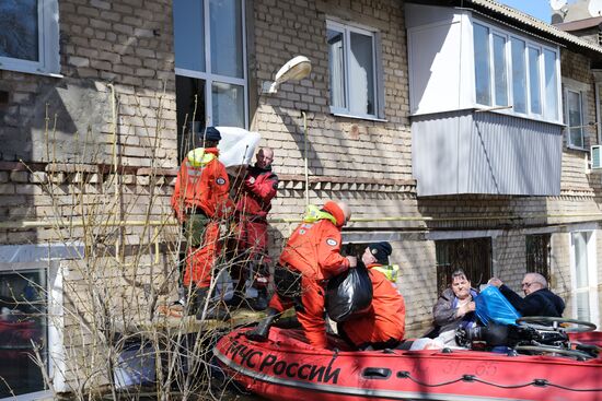 Паводок в Оренбурге