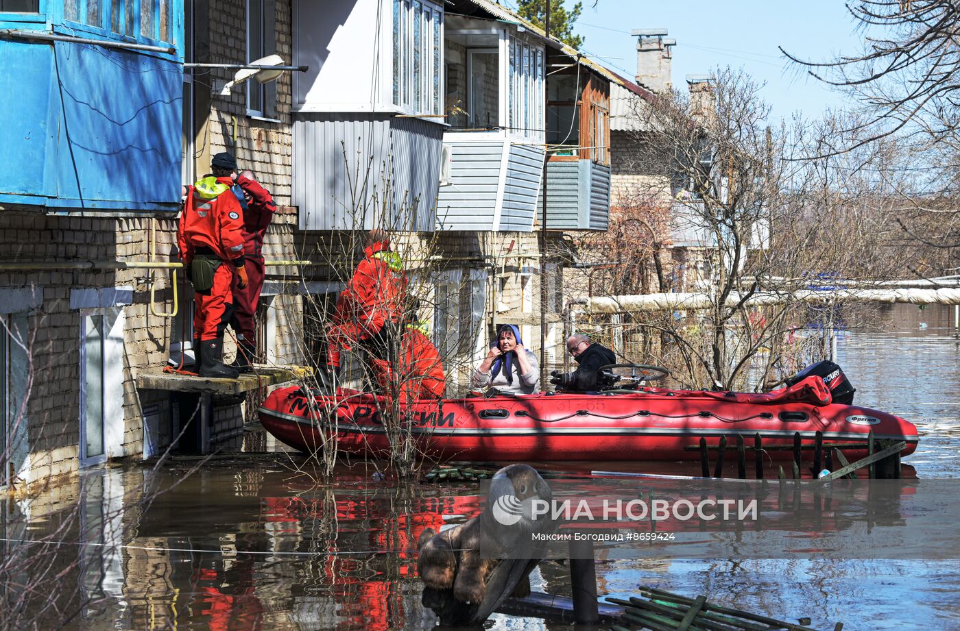 Паводок в Оренбурге