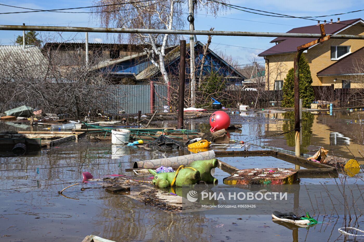 Паводок в Оренбурге