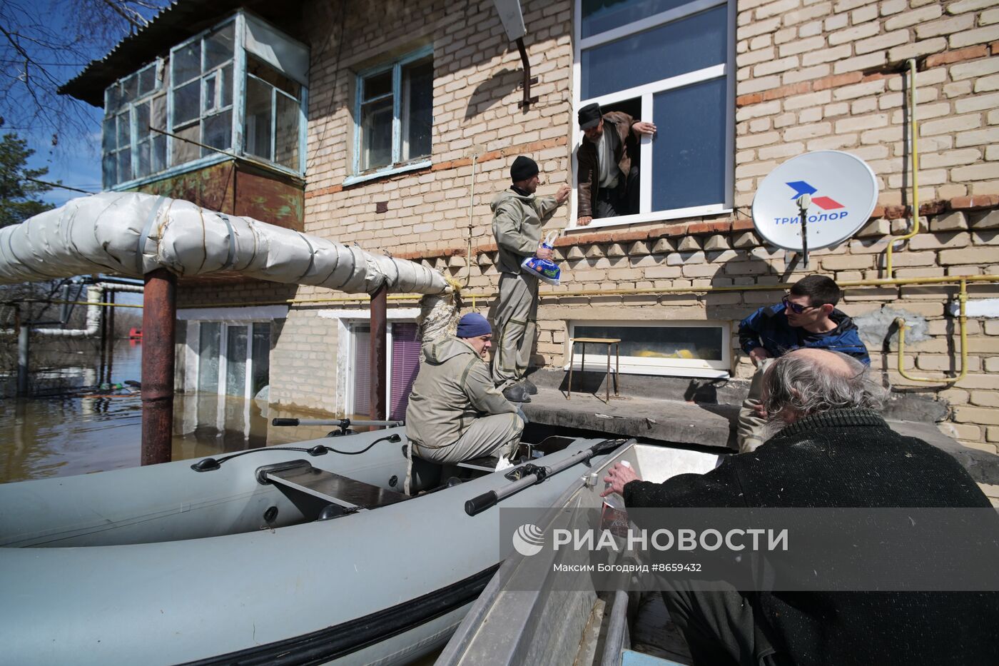 Паводок в Оренбурге