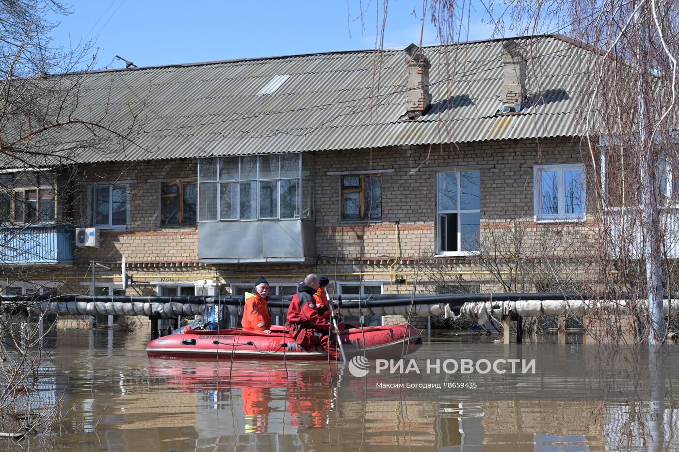 Паводок в Оренбурге