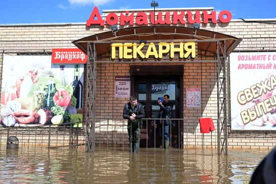 Паводок в Оренбурге