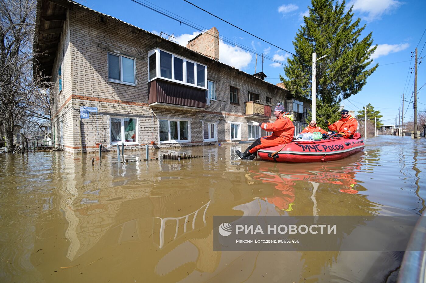 Паводок в Оренбурге