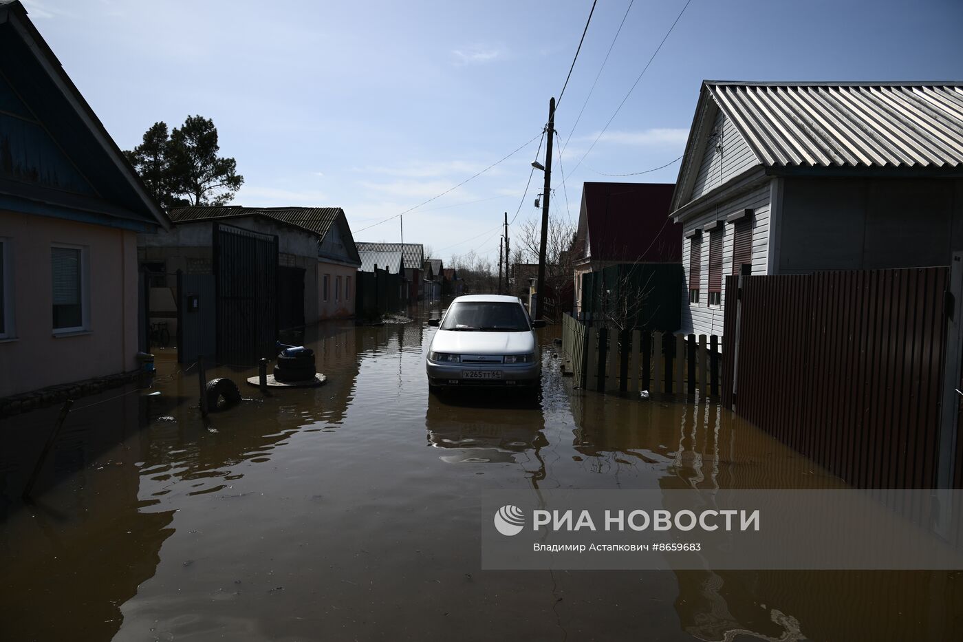 Паводок в Оренбурге