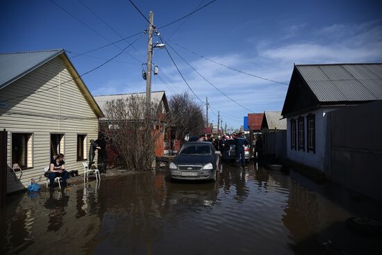 Паводок в Оренбурге