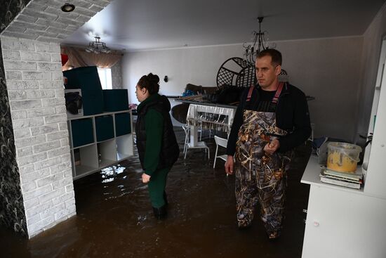 Паводок в Оренбурге